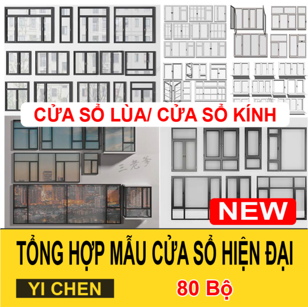 S888 - Tổng hợp cửa sổ hiện đại