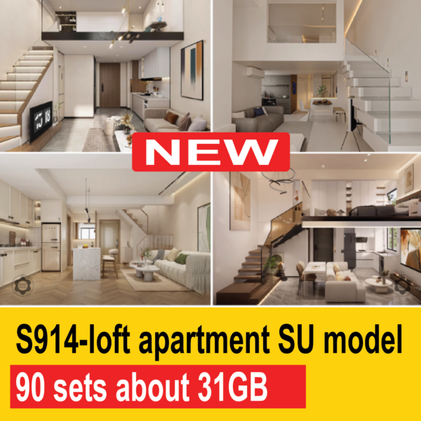 02. S914-Loft apartment SU model